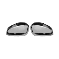 Chrome Rearview Side Glass Mirror Cover for Mitsubishi Xpander