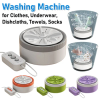 Portable Washing Machines Travel Home Mini Washing Machine for Socks Underwear Laundry Appliances Household Washing Machine