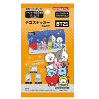 BT21 LINE FRIENDS X ENSKY Deco Stickers Bubblegum Pack Sticker Paper Stationery