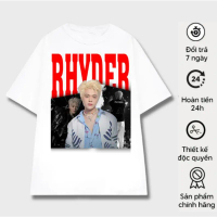 Áo thun nam nữ cotton cổ tròn-Áo thun in hình Rhyder, dành cho nam và nữ và fan của Rhyder, chất liệ