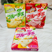 好侍 House 芙酪吉 水果甜點 200g 牛奶一起混合就可以吃得點心 草莓/水蜜桃/哈密瓜/藍莓葡萄/芒果番石榴｜全店$199免運