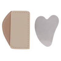 Mặt cổ cơ thể guasha massage công cụ chăm sóc da mặt guasha Board mặt massager thép không gỉ gua SHA