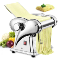 Noodle Maker Pasta Dough Spaghetti Roller Pressing Metal Stainless Steel Electric Pasta Maker Machine