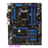 Suitable For MSI Z97-G43 Motherboard Z97 G43 LGA 1150 DDR3 Mainboard 100% Tested OK Fully Work