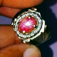 Natural Ruby star Burma Hq