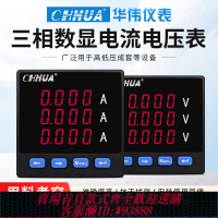 {可刷卡 打統編}華偉三相電流表電壓表多功能電力儀表智能數顯表配電柜成套380V