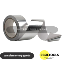Lakban Aluminium 2 inch Anti Bocor Isolasi Solatip Perekat Alumunium