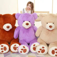 plush animals pillows cute birthday stuff toys Teddy bear soft lifelike doll for kids big size kawaii 200 cm present for women