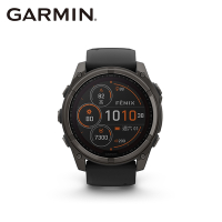 GARMIN Fenix 8 51mm Solar 全方位戶外進階太陽能GPS智慧腕錶