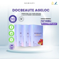 Docbeaute (3 Box) Ageloc Minuman Kolagen Tripeptide Sachet 10 Mencerahkan & Awet Muda (5500mg) by Dr
