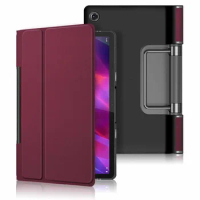 100PCS/Lot For Lenovo Yoga Tab 11 YT-J706F Slim PU Cover Tablet Luxury Flip Leather Case Shell Skin