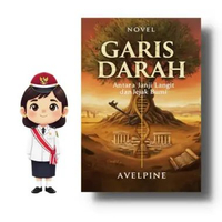Novel - Garis Darah - Bahasa Indonesia - Genre: Narasi Sejarah - Refleksi Sosio-Teologis Standar A5 