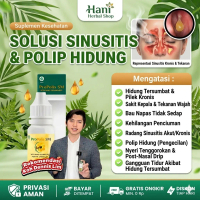 Propolis SM - SInusitis, Polip Hidung, Alergi Hidung, Rhinitis Alergi, Indra Penciuman Hilang 6 ml