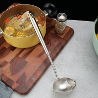304不銹鋼濾油勺防燙隔油勺家用過濾湯勺瀝油勺撇油勺油湯分離勺