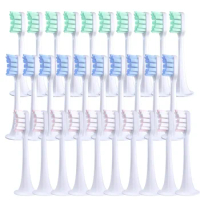 Brush Heads For Xiaomi Mijia T300/T500 10Pcs Replacement Electric Toothbrush Heads Nozzles Clean Protect Soft DuPont Bristle