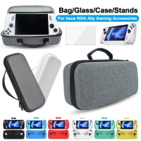 Portable Carrying Storage Bag for Asus Rog Ally Game Console EVA Protective Cover Case Shockproof Anti-Drop Handbag Accessories