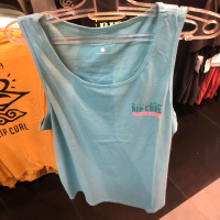 KAOS PRIA RIP CURL ORIGINAL ORIGIN PALM TANK AQUA