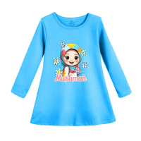 Kaos Daster Anak Perempuan Dress Muslim Anak Cewek Tunik Anak Motif Tunik Hijab Muslimah