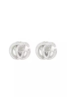 Gucci 女士時尚耳環銀色770758 J8400