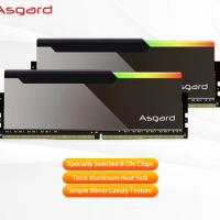 Asgard DDR4 RGB CL14 CL16 RAM 16GB 3600MHz 4000MHz Selected B-die Bragi Memoria Ram Desktop Memory Mirror Design