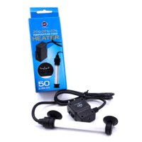 【UP 雅柏】三段式定溫加溫器50W 25 28 33℃三種溫度設定/超迷你加熱棒(採用耐高溫石英管.壽命長.安全性高)