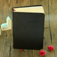 Vintage Leather Plan Writing Notebooks Thick Paper Handwriting Word Book Holiday Gifts Diary Agenda 