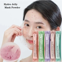 40PCS Hydro jelly Mask Powder Hyaluronic Acid Anti Aging Anti Wrinkle Female Beauty Collagen Rose Modeling Peel Off Facail Mask
