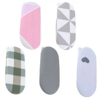 Small Ironing Board with Iron Board Cover Foldable Iron Board Sleeve Rack for