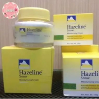 HAZELINE Snow Moisturising Cream-100gr Original Malaysia (KUNING)