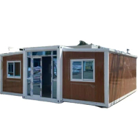 Modular Expandable Homes 20 ft 40 ft Expandable 2 Bedroom Container House Home Australia Expandable Tiny House