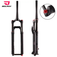 Bolany 27.5 29 Boost Fork Thru Axle Suspension 32 RL Quick Release Tapered Rebound Adjustment Bracket for MTB Accessories