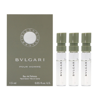 BVLGARI寶格麗 經典大吉嶺中性淡香水1.5ml 噴式針管 *3入組