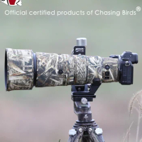 CHASING BIRDS camouflage lens coat for NIKON Z 600mm F6.3 VR S waterproof and rainproof lens protective cover 600 lens cover