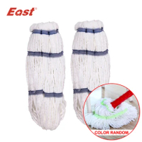 East 2 pcs/lot Microfiber Mop Head Refill for Rotary Spin Twist Rotating Mop Home Floor Cleaning Tools