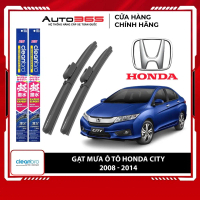Gạt mưa Cleanbro cho xe ô tô Honda City lưỡi silicon phủ nano - Auto365 Store