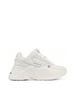 รองเท้าผ้าใบผู้หญิง Temple สี White Leather