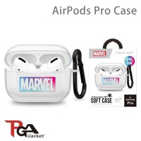 【iJacket】漫威 Marvel AirPods Pro 抗菌 透明保護套(總代理商公司貨)