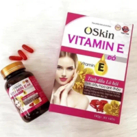Oskin Vitamin E Đỏ Vạn Tam 30 Viên Đẹp Da, Giảm Nám, Chống Lão Hóa Hiệu Quả