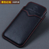 Handmade Custom Phone Pouch for Huawei Mate 20Pro Case Genuine Leather Cover Skin for Huawei Mate20X Mate 20 + Screen Protector