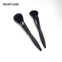 Velvet Luxe Flawless Angled Face Foundation Brush 311 &amp; Plush Powder Brush 313 - Beauty Makeup Blender Tools