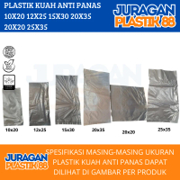 Kantong Plastik Anti Panas 10x20 12x25 15x30 Sheet / Alas 20x20 25x35 Beos HDPE Plastik Kuah / Sheet