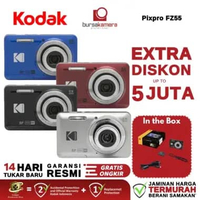 KODAK PIXPRO FZ55 Digital Camera Kamera Pocket FZ 55 Hitam