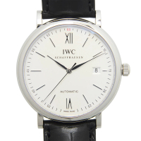 【IWC 萬國錶】Portofino 柏濤菲諾系列經典白面機械腕錶-40mm(IW356501)