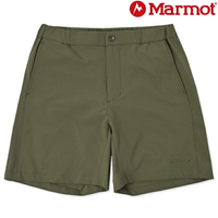 Marmot 土撥鼠 Light Operate 女款 輕量彈性短褲/休閒褲 MTSS25WHP039 J027 卡其綠