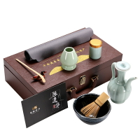 點茶套裝仿宋代茶筅打抹工具刷泡茶壺茶碗建盞點茶器茶具茶道配件