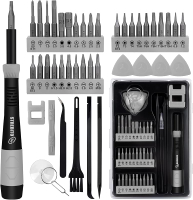 STREBITO Precision Screwdriver Set 43 in 1 Torx Screwdriver Set with T5 T6 T8 T15 P5 Small Tool Kit 