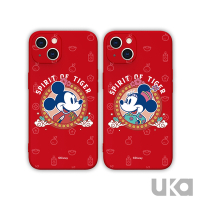 UKA 優加 iPhone 13 6.1吋 迪士尼液態矽膠保護殼(節慶版)