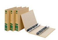 立強 牛皮紙 環保 檔案夾 管夾 12個/箱 GR960-2