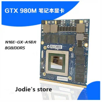 NEW GTX980M GTX 980M Video Graphic Vga card N16E-GX-A1 8GB GDDR5 FOR LAPTOP for MSI 16F2 16F3 16F4 1762 1763 GT60 GT70 GT780