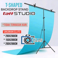 backdrop background stand Type T 1 tiang merek taffstudio